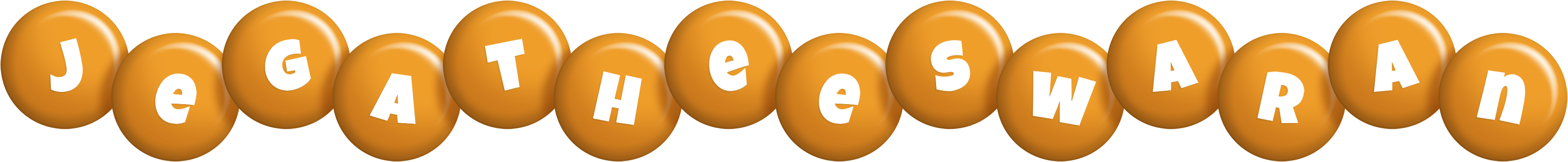 Jegatheeswaran candy-orange logo