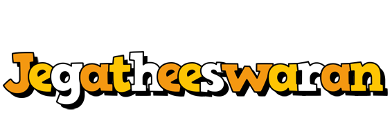 Jegatheeswaran cartoon logo