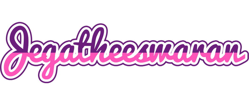 Jegatheeswaran cheerful logo