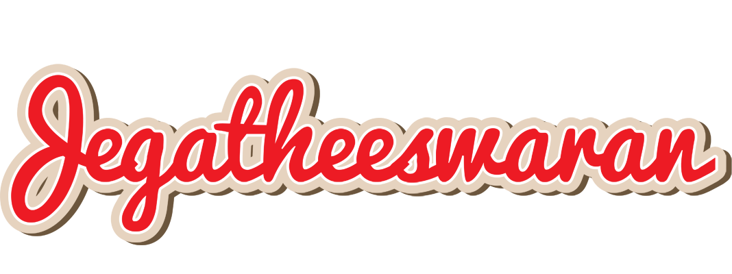 Jegatheeswaran chocolate logo