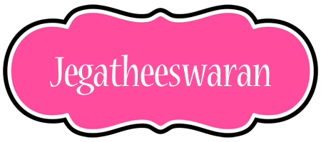 Jegatheeswaran invitation logo