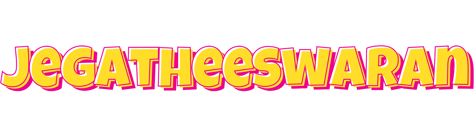 Jegatheeswaran kaboom logo