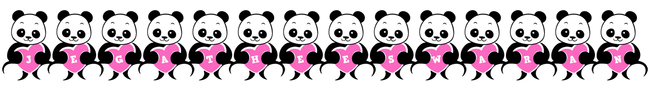 Jegatheeswaran love-panda logo