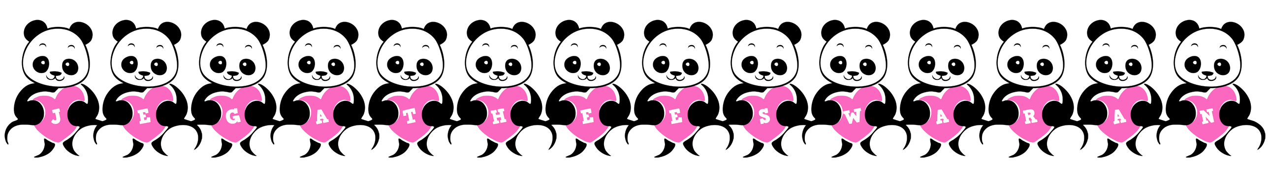 Jegatheeswaran love-panda logo