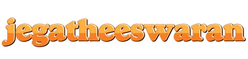 Jegatheeswaran orange logo