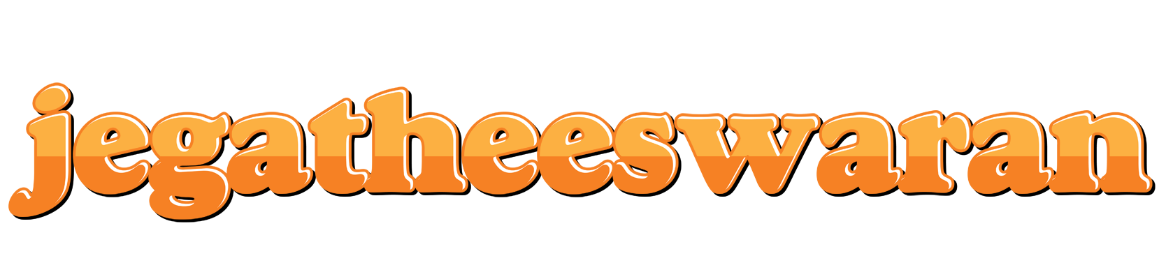Jegatheeswaran orange logo