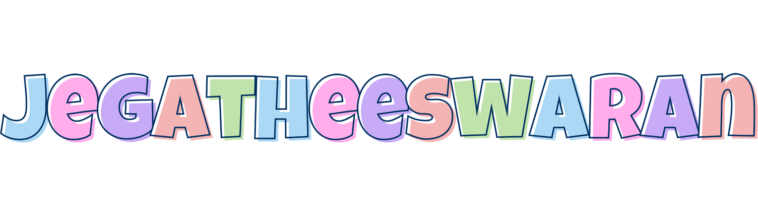 Jegatheeswaran pastel logo
