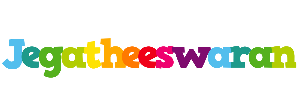 Jegatheeswaran rainbows logo