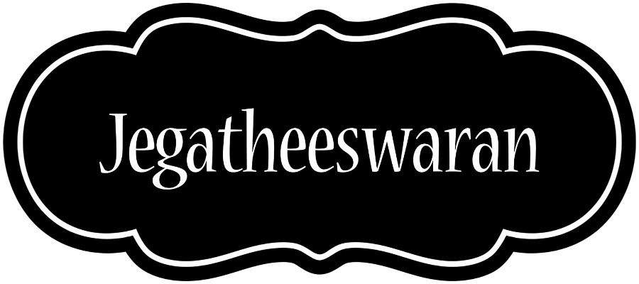 Jegatheeswaran welcome logo