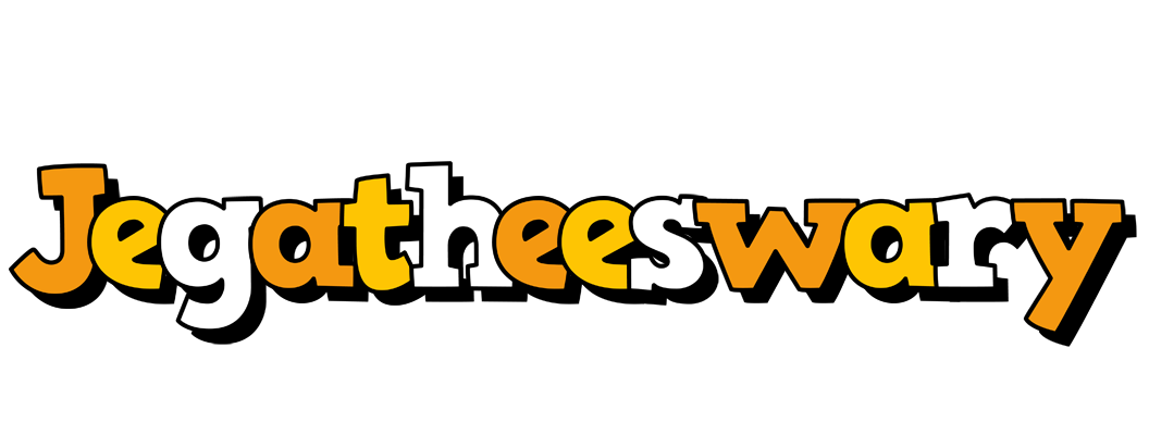 Jegatheeswary cartoon logo