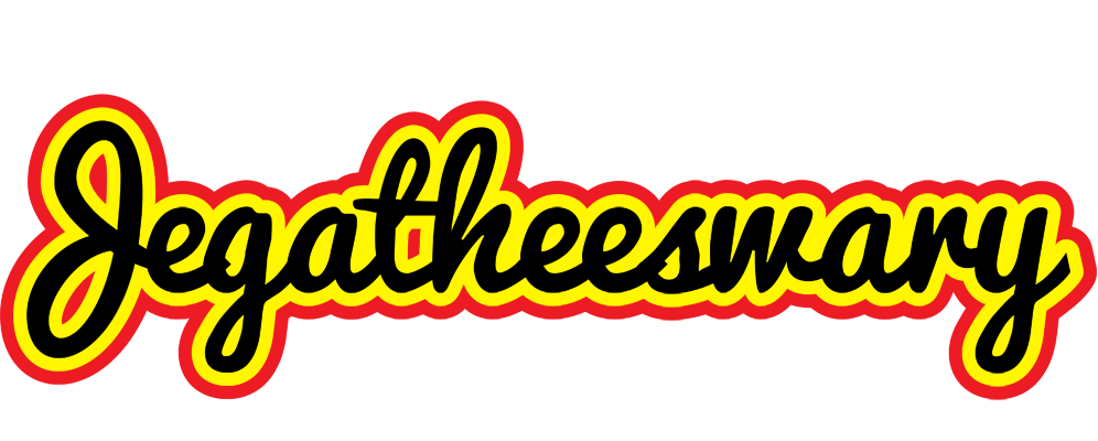 Jegatheeswary flaming logo