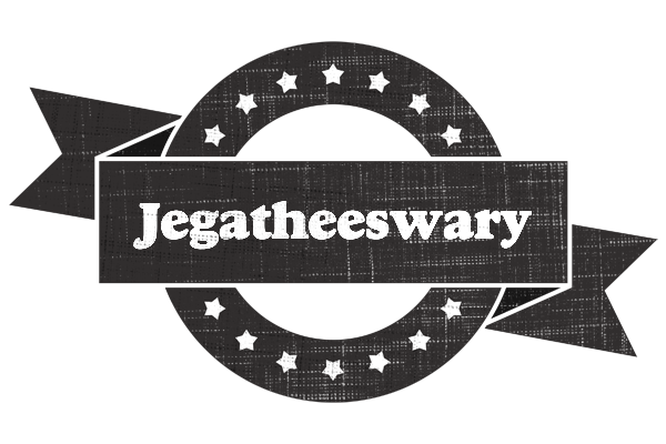 Jegatheeswary grunge logo