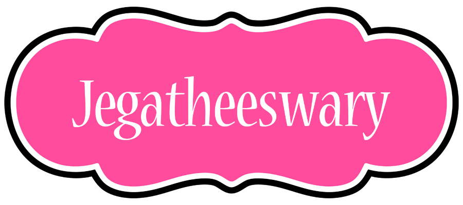 Jegatheeswary invitation logo