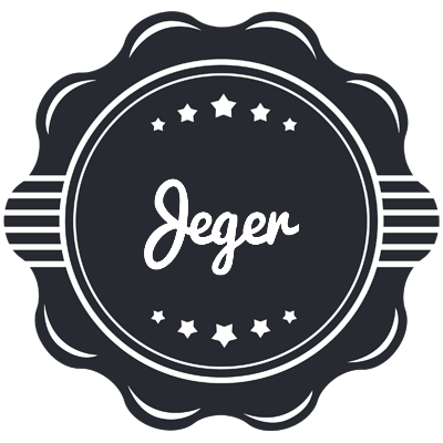 Jeger badge logo