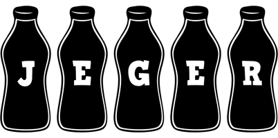 Jeger bottle logo