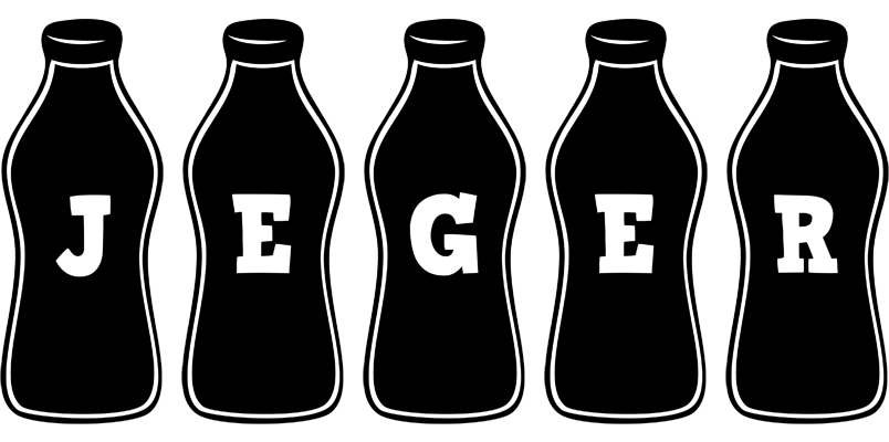 Jeger bottle logo