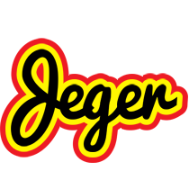 Jeger flaming logo