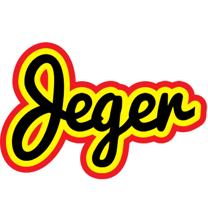 Jeger flaming logo