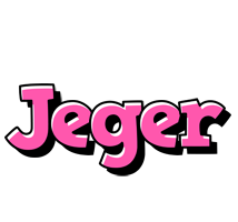 Jeger girlish logo