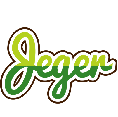 Jeger golfing logo