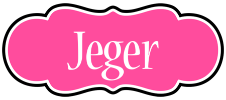 Jeger invitation logo