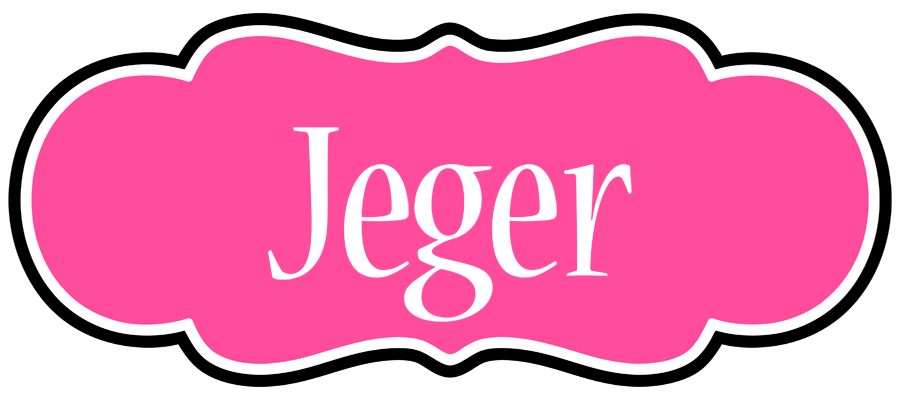 Jeger invitation logo