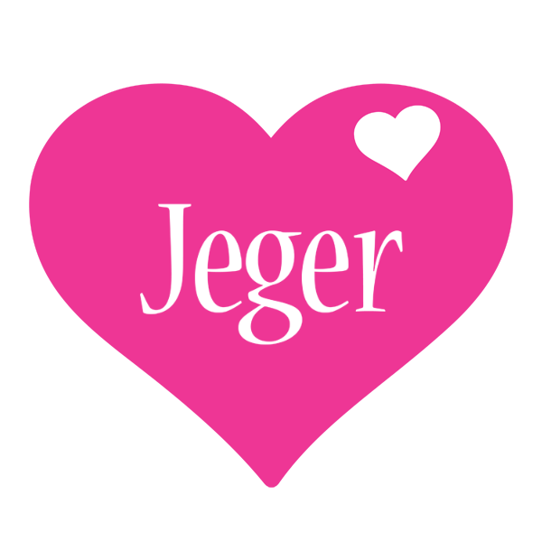 Jeger love-heart logo