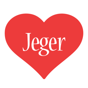 Jeger love logo