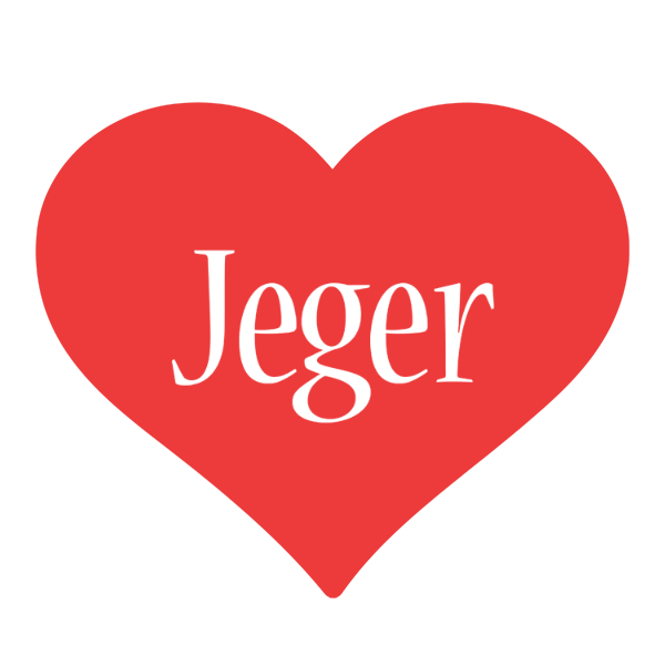 Jeger love logo