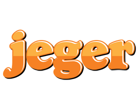 Jeger orange logo