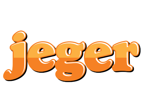 Jeger orange logo
