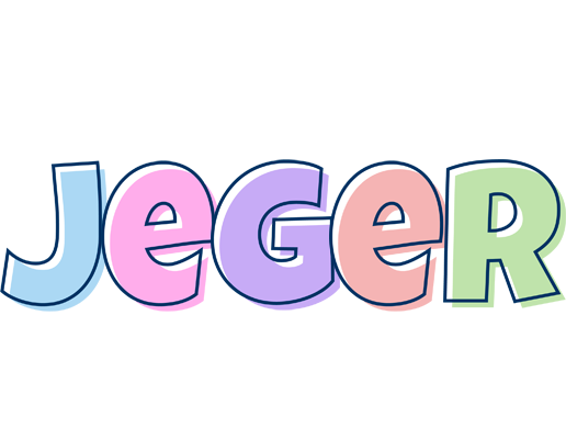 Jeger pastel logo
