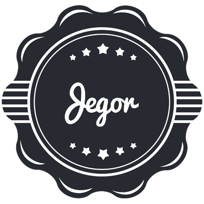Jegor badge logo