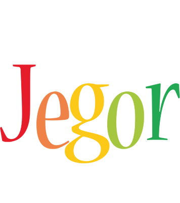 Jegor birthday logo