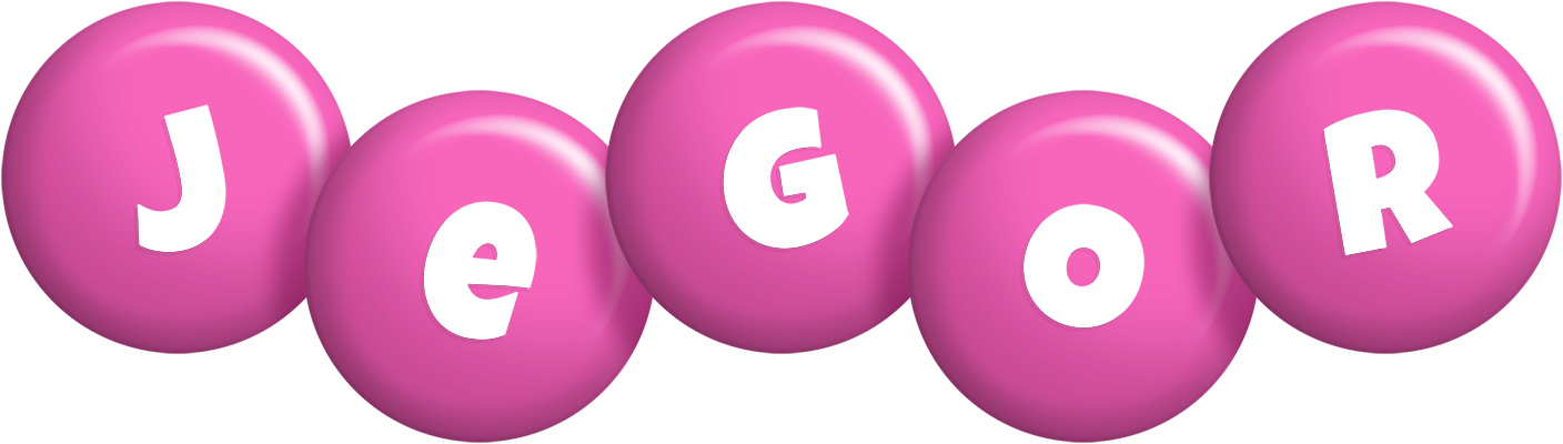 Jegor candy-pink logo