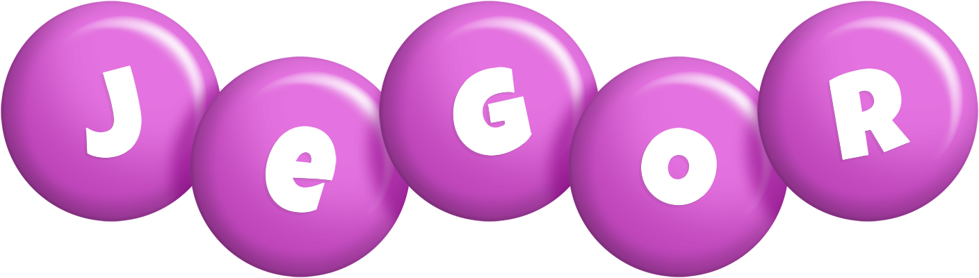 Jegor candy-purple logo