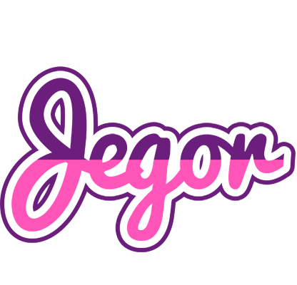 Jegor cheerful logo