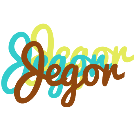Jegor cupcake logo