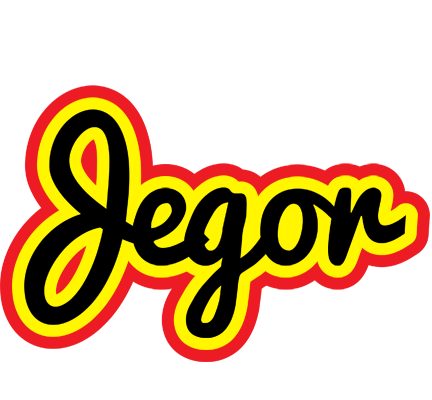 Jegor flaming logo