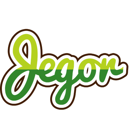 Jegor golfing logo