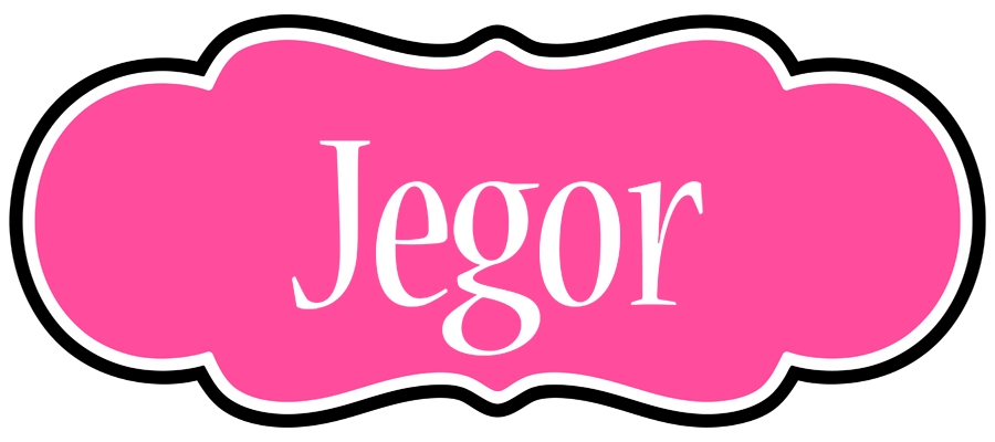 Jegor invitation logo