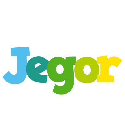 Jegor rainbows logo