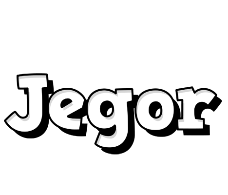 Jegor snowing logo