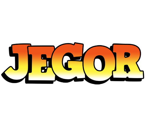 Jegor sunset logo