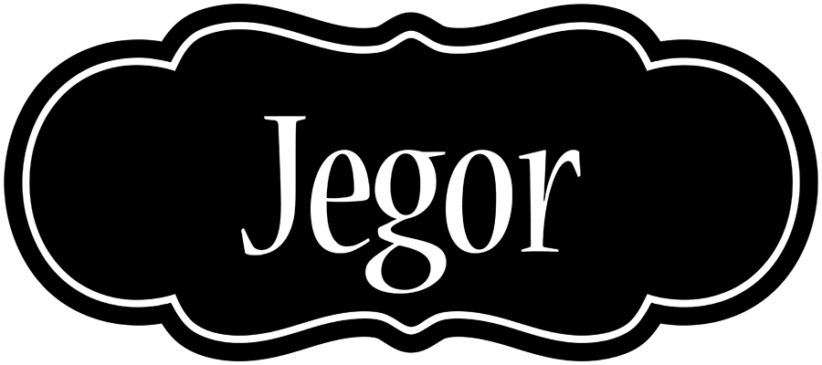 Jegor welcome logo