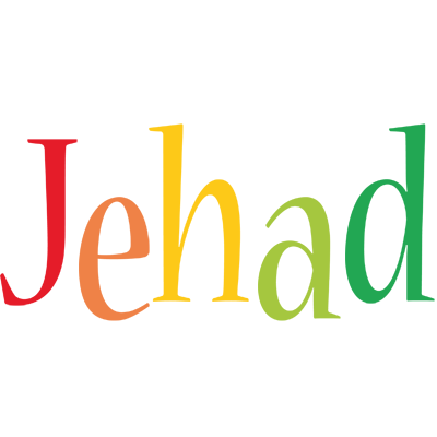 Jehad birthday logo