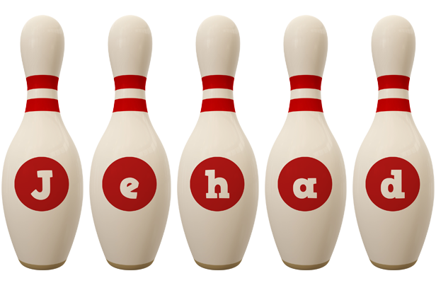 Jehad bowling-pin logo