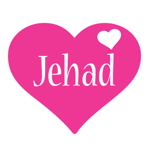 Jehad love-heart logo