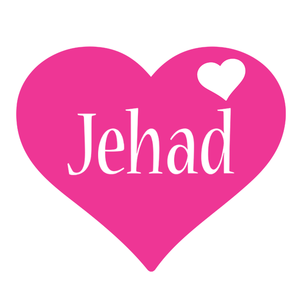 Jehad love-heart logo