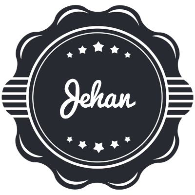 Jehan badge logo